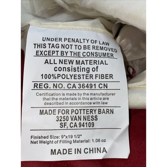 Pottery Barn Tryg Velvet Christmas Holiday Stocking Monogrammed Xmas 19 inch - Picture 5 of 9